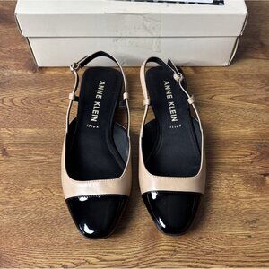 Anne Klein Womens Caigan Ballet Flat Shoes Size 7M